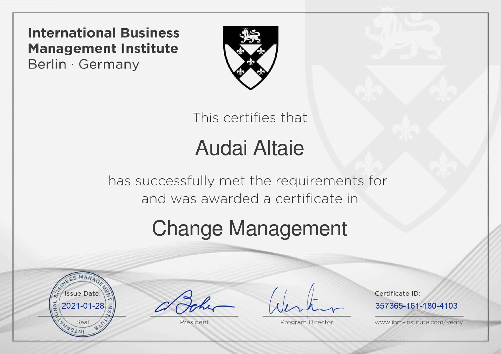Change Management